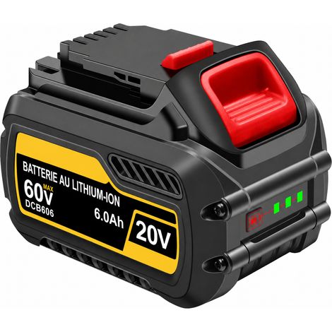 Batterie lithium-ion 20V 7,5Ah 15 cellules pour outillage électroportatif 7.5 ah 15 7500 15 × 10 × 12 cm 1 kg – Livraison gratuite