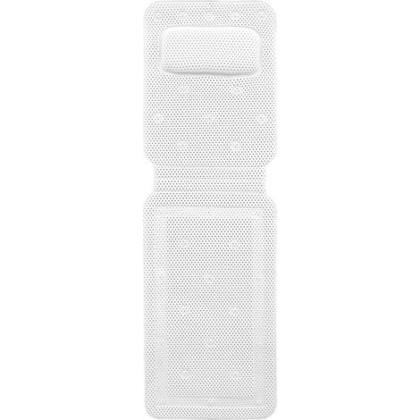 Tapis de Bain Support Complet du Corps Coussin Baignoire 3D Air Mesh Spa Matelas Antidérapant Respirant Oreillers 125 36cm Pvc (1/4)