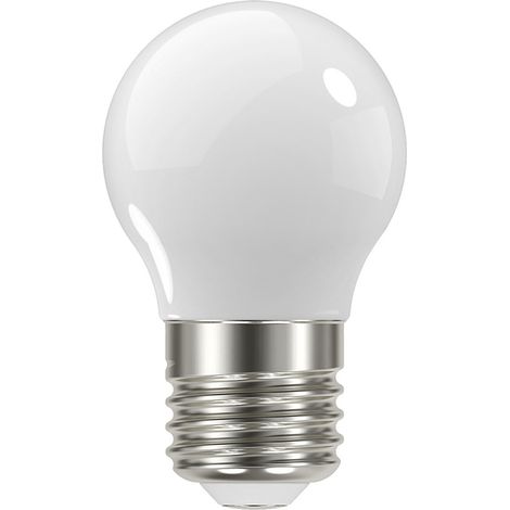 Opake klassische Birnenampulle Pear LED E27 4,3 W dimmbar Warmweiß - Prolight