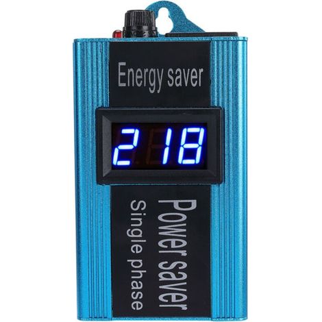 Dispositifs D'éConomie D'éNergie Intelligents D'éConomiseur D'éNergie BoîTe D'éConomie D'éLectricité D'éConomiseur de Facteur de Puissance Intelligent 100KW Bleu Prise EuropéEnne (1/5)