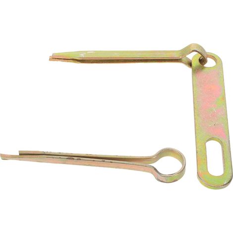 Loquet de Porte Vintage en Métal Épais Soudé (1/5)