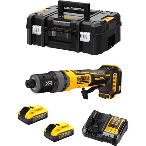 Amoladora Recta DeWALT DCG420H2T (2 x 5,0 Ah Powerstack + DCB1104 + TSTAK II) (1/5)