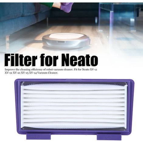 Lot de 4 filtres pour aspirateur Neato XV-11, XV-12, XV-21, XV-15 et XV-14 (1/5)