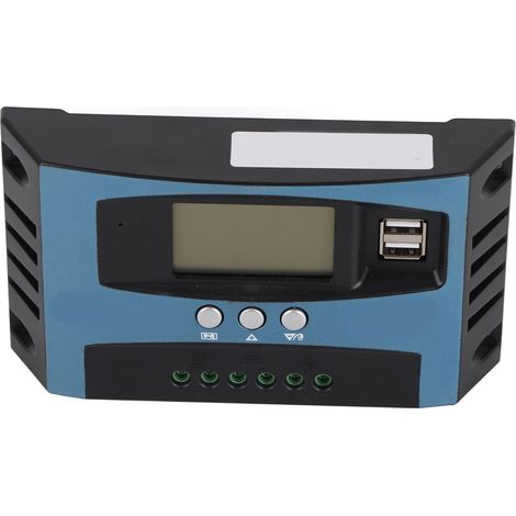 Régulateur Solaire MPPT 50A 12V/24V Auto, Écran LCD, Chargeur pour Batterie et Panneau Solaire (1/5)