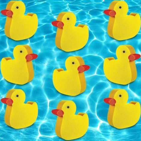 Lot de 18 éponges pour spa, absorbant l'huile, en mousse, accessoires pour spa, éponge de piscine, éponge à huile, éponge pour spa, éponge en mousse mignonne. (1/5)