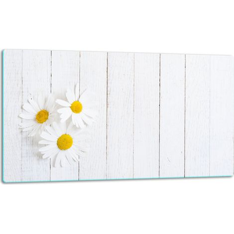 Tabla de cortar de vidrio 52x30 flores (1/5)