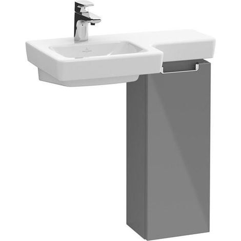 Meuble vasque SUBWAY 2.0 240 x 620 x 187 mm Raccord à droite Chêne Sa