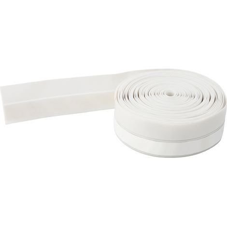 5 m 25 mm selbstklebender Tür- und Fenster-Schalldämm- und Staubschutzdichtungsstreifen (weiß) (1/5)