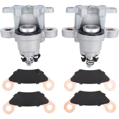 Jeu d'étriers de frein gauche droit avec plaquettes VGA12134, remplacement de Force de freinage forte pour Gator HPX 4x4 TX 4x2 (1/5)
