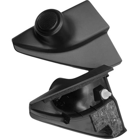 Adatto per set da 10 pezzi di finiture interne per auto (uno per lato), coperture per altoparlanti, coperture per portiere dell'autoradio, adatto per modelli Nissan Helix 2015-2024, coperture fonoasso