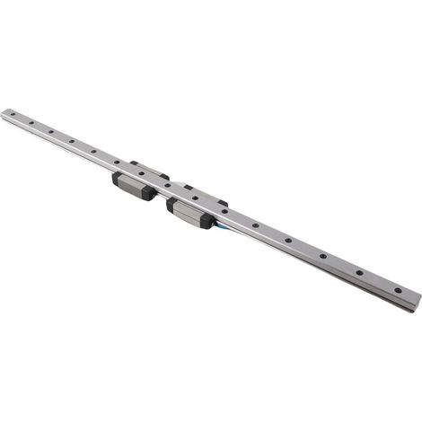Guide linéaire MGN9B 300mm largeur 9mm avec 2 blocs de rail MGN9B (1/5)