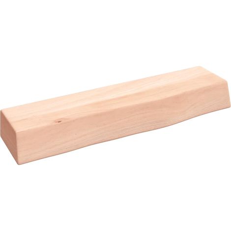 Étagère murale Étagère flottante 40x10x6 cm bois de chêne massif non traité (1/5)