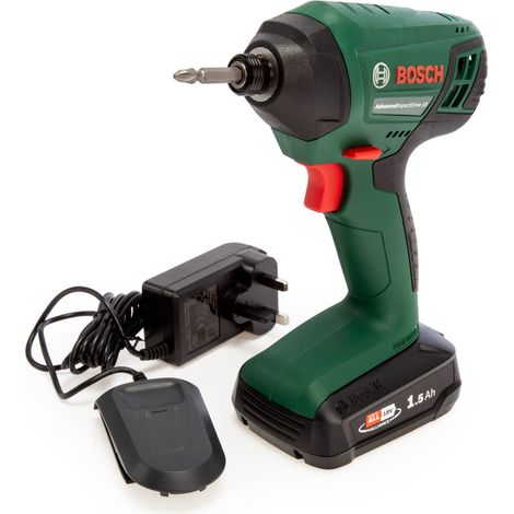 Bosch AdvancedImpactDrive 18 Cordless 18v Impact Driver Power4ALL - 1 x Battery
