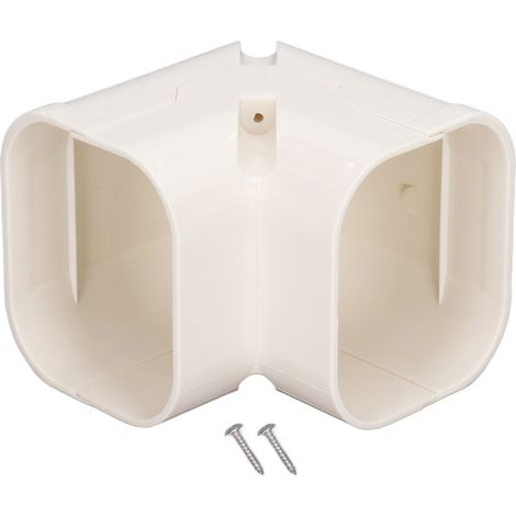 Kit accessoire de protection pour climatisation intérieur/extérieur, coude vertical 70 Series 407, gaine PVC pour conduits (1/5)