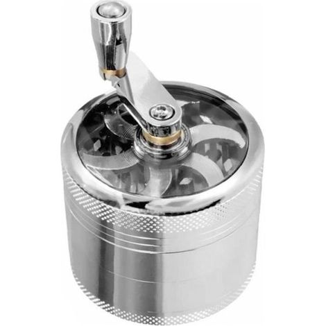Main Moulin Broyeur Manuel Meuler, 55mm Herb Poivre Cuisine Grinder avec Poignée De Cuisine Outils-Broyage Nut Épices Blé Café (1/4)