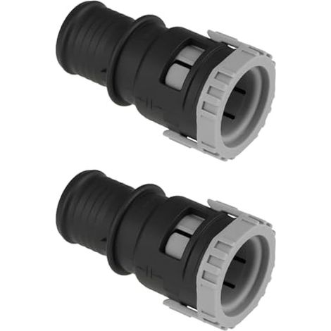 2 x Raccord de durite de chauffage 1495393 Compatible avec Ford Focus MK2 Escape Kuga 2.0L (1/4)