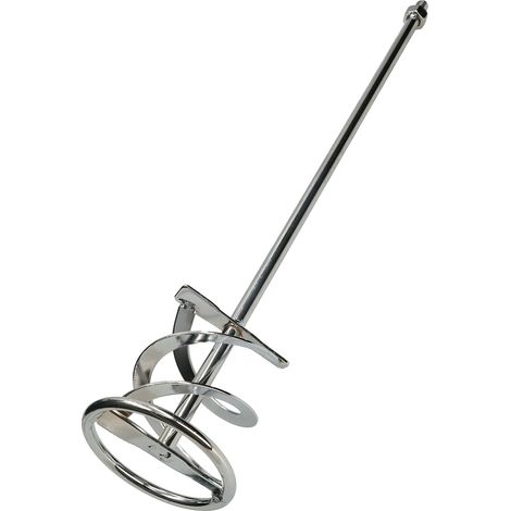 Mélangeur de mortier spirale 120 mm Filetage M14 pour ciment, plâtre, peinture (1/5)