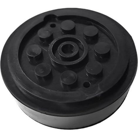 Bloc de levage pour cric de voiture, patin en caoutchouc antidérapant, outil de garage à texture raffinée, protection de levage avec panneau robuste, 1 pièce, catégorie automobile, sécurité véhicule, (1/5)