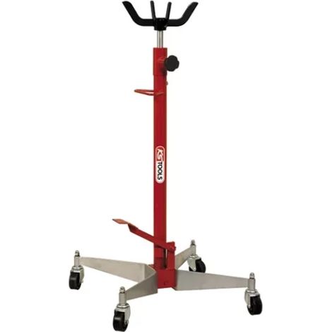Kstools – Vérin de fosse hydraulique 1000 kg – Soupape de sécurité – Pompe à pédale pour levée rapide – Tige chromée – Garantie à vie (1/3)