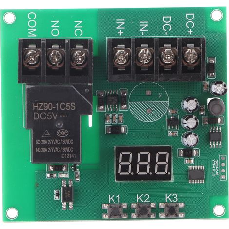 Current Detection Module Digital Display Sensor Protective Board Detector Switch DC 7‑30V