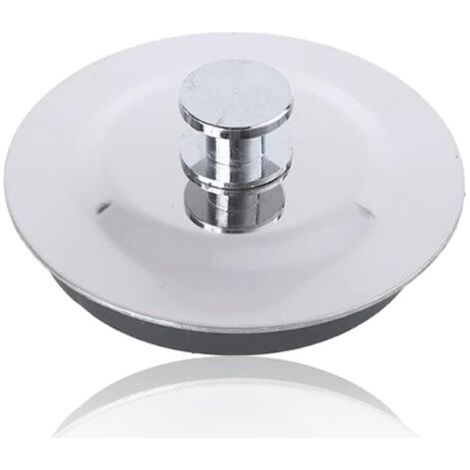 Tapón de desagüe de 42-45 mm, tapón de bañera, tapón de lavabo, cocina, baño. (1/4)