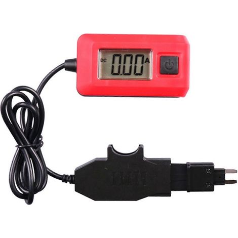 Testeur de fusibles automobiles avec écran LCD rétroéclairé, outil de diagnostic 23A 12V FT (1/4)