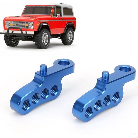 Support de suspension arrière ajustable pour Tamiya CC01 1/10 - Pièce de rechange bleue