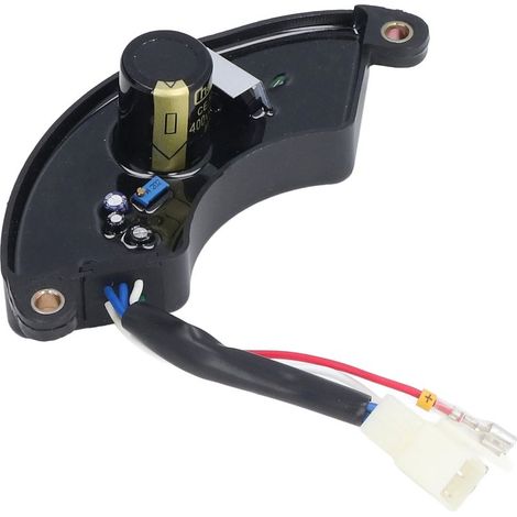 Régulateur de tension AVR, type universel, générateur essence/diesel 5-6,5 kW, monophasé 220 V, forme en croissant. (1/5)