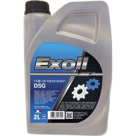Huile specifique boite dble embrayage type DSG Bidon 2 Litres Exoil