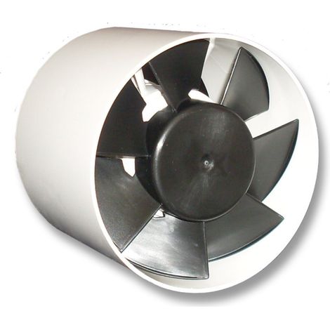 QIN150 di Aerauliqa - Aspiratore assiale in linea diam.140mm - 24W - 312m3/h - cod. PQI00002 (1/3)