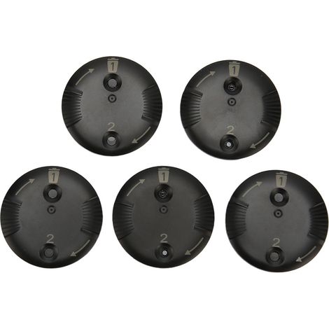 5 joints noirs de protection en cire pour aides auditives Phonak, disques de rechange anti-cérumen, filtres stop cérumen (1/5)