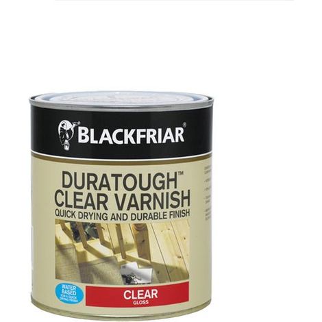 Blackfriar BF0270002D1 Duratough Quick Dry Varnish Satin 1L BKF4380