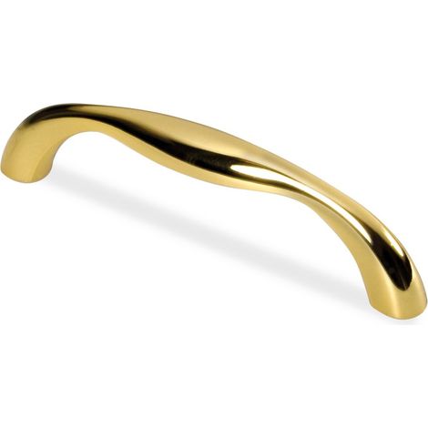 Asa 7051-128-100 Dorado Brillo (LORENA) - Tirador con forma LORENA (1/3)