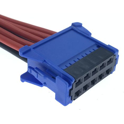 DJ7106G-2.8-21 ist geeignet für Peugeot C5, Sega und 408 Gebläsemotorwiderstandsstecker 98174-1004. (1/4)