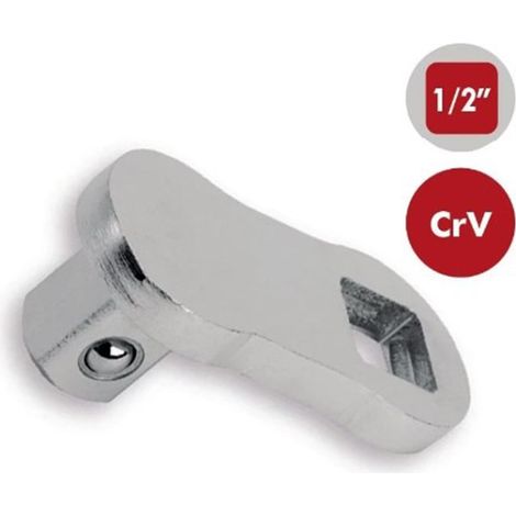 ADATTATORE MANUALE PER SPAZI RISTRETTI ATTACCO QUADRO 1/2" Cr-V DOGHER 543-020