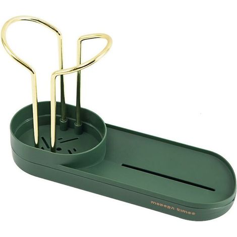Étagère de rangement pour évier FlkwoH, porte-torchons, éponges, brosses à récurer (1/5)