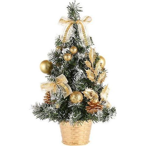 Weihnachtsstern/LED-Lichterkugel 30 cm Mini-Kunstbaum Mini-Innendekoration (1/5)