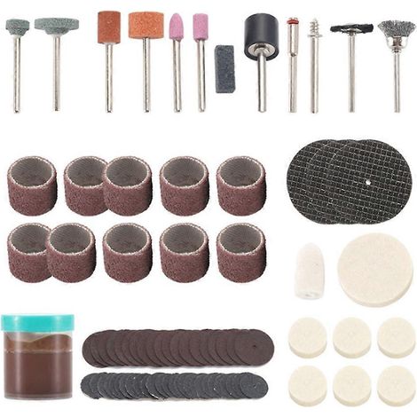 105-teiliges elektrisches Mini-Bohrer-Set, Schleifmittel-Rotationswerkzeug-Zubehör
