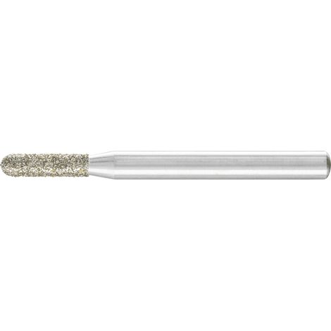 PFERD TOOLS Diamant-Schleifstift Walzenrund Ø5,0mm Schaft-Ø6 mm D357 (grob) zum Schleifen von GFK/CFK