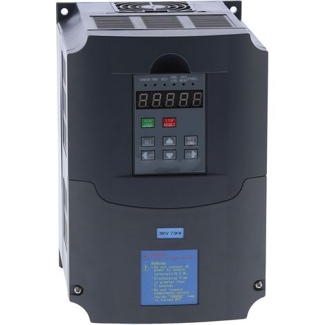 Variateur de fréquence, régulateur de vitesse de moteur VFD triphasé, sortie 380V, 7,5 kw, A2-3075