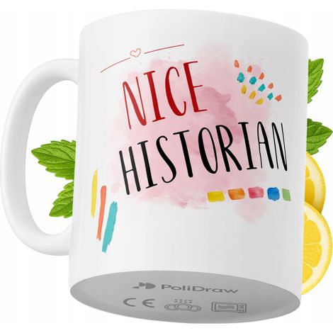 Taza de café/té divertida y humorística para historiadores. Taza con diseño gráfico y texto gracioso para cumpleaños, santos y días festivos. Taza premium para ocasiones especiales en casa, la oficina (1/5)