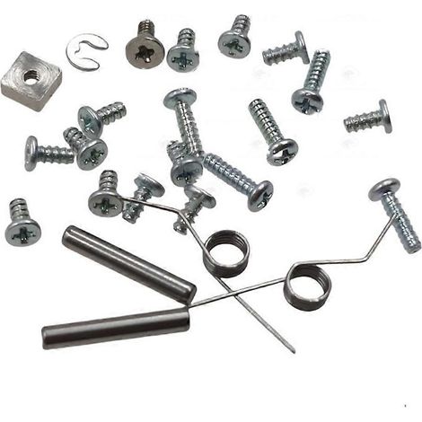 Accessoires de vis Phillips pour boîtier de carte mère : vis, écrou, ressort et fixation (24 pièces) ( )