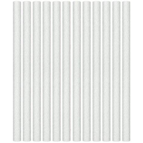 QORVA-10Pcs Huile de Mèche en Fibre de Verre pour Torche Tiki d'Extérieur Remplacement de la Mèche Tiki Torche Tiki Eclairage de Patio Luminaires de Jardin