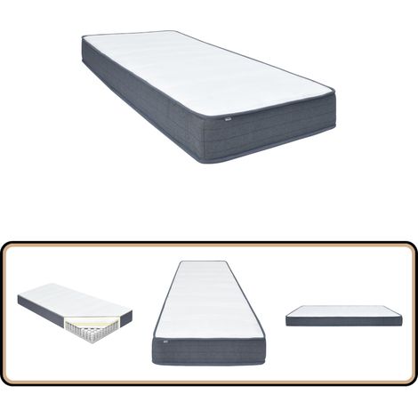 Boxspringbett-Matratze 200 x 80 x 20 cm - Boxspringbett - Matratze - Doppelbett - Liegekomfort - Federsystem
