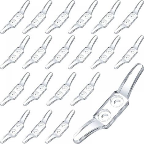 20 PièCes Cordon Aveugle Taquet de SéCurité Aveugle Corde Taquet FenêTre Cordon Taquet pour Bureau à Domicile Stores Rideaux Rideaux Pare-Soleil Cordes (1/4)