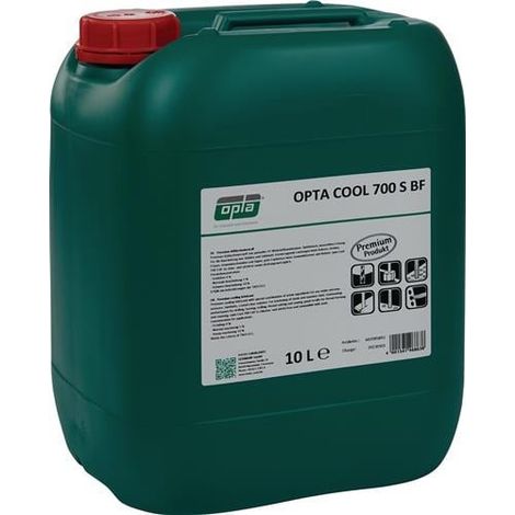 Premium lubricante refrigerante Cool 700 S BF miscible en agua bidón de 10l OPTA (1/2)