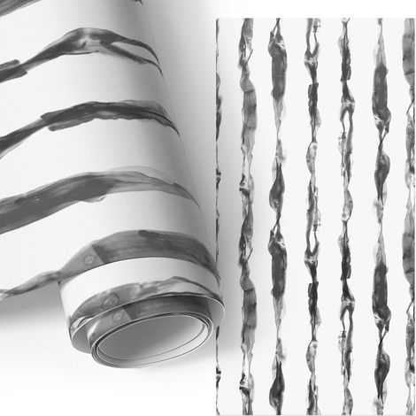 Klebefolie für Möbel - Möbelfolie - Selbstklebende - für Küche - Küchenfronten - Küchenschränke - Moderne Linien 50x100 cm