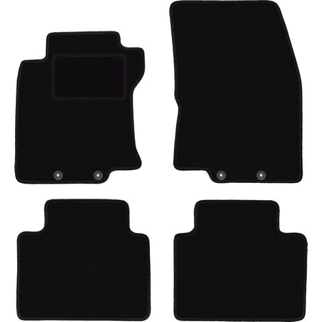Tapis en velours noir pour : Nissan X-Trail III T32 SUV (2013-2017) (1/5)