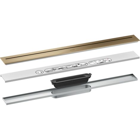 hansgrohe AXOR Drain, set de finition pour caniveau, 700mm, (1/2)