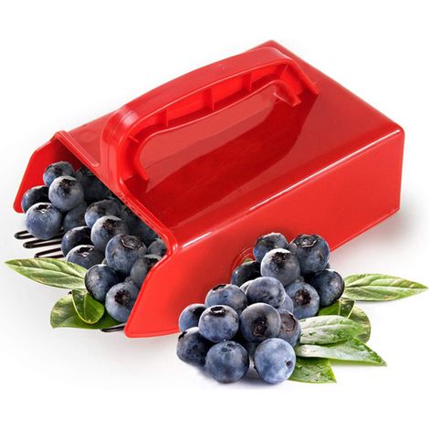Cueille-baies, râteaux et cueille-baies avec peigne métallique et manche ergonomique pour une cueillette plus facile, râteau à myrtilles pour myrtilles, airelles et airelles rouges. (1/5)
